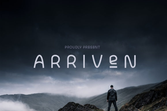 Arriven: A Bold and Energetic Typeface