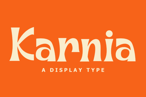 Boost Your Campaign with Karnia: A Bold Display Font