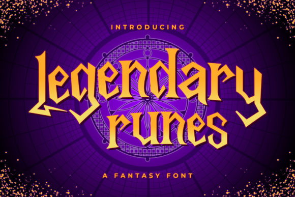 Bring Magic to Your Creations with Legendary Runes Font
