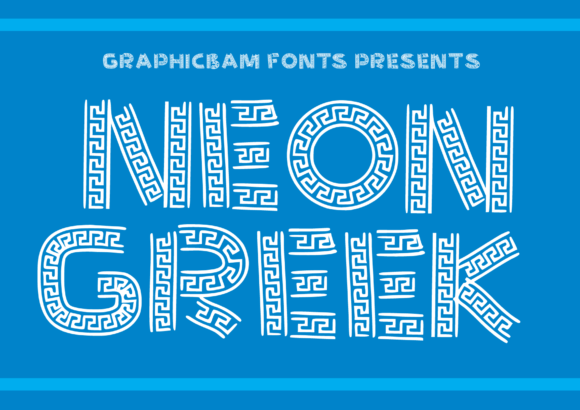Bring Your Creations to Life with Neon Greek Font