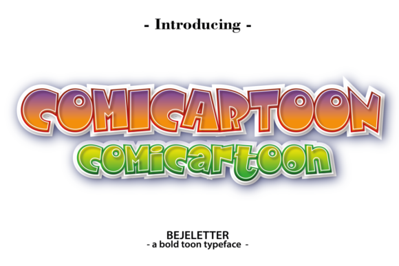 Comicartoon: A Playful Font for Engaging Branding