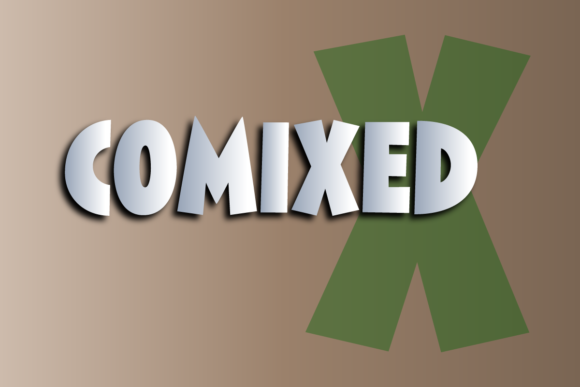 Comixed: A Bold and Playful Display Font