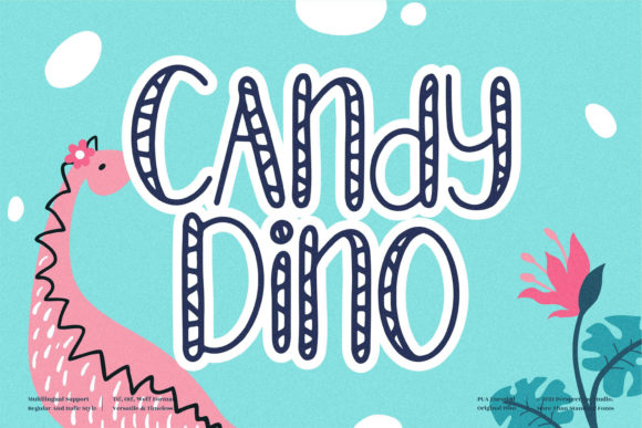 Enhance Your Campaigns with Candy Dino Font