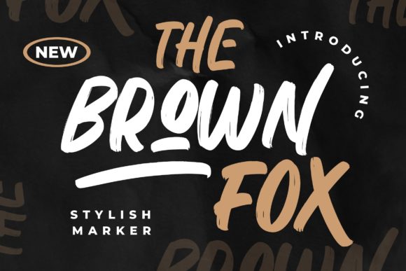 Enhance Your Campaigns with The Brown Fox Font