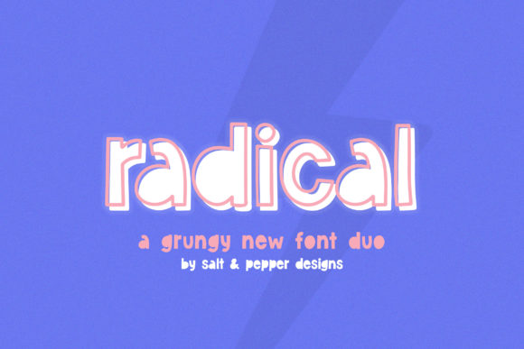 Enhance Your Craft with Radical Duo, the Vintage Display Font
