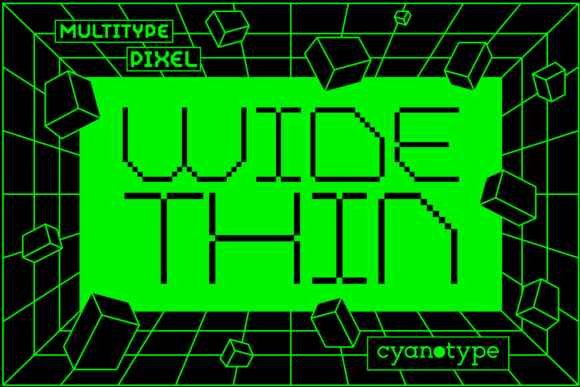 Enhancing Editorial Design with MultiType Pixel Wide Thin