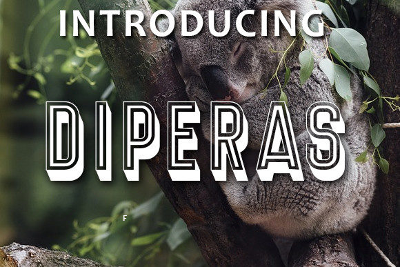 Exploring Diperas: A Bold Display Font for Creative Projects