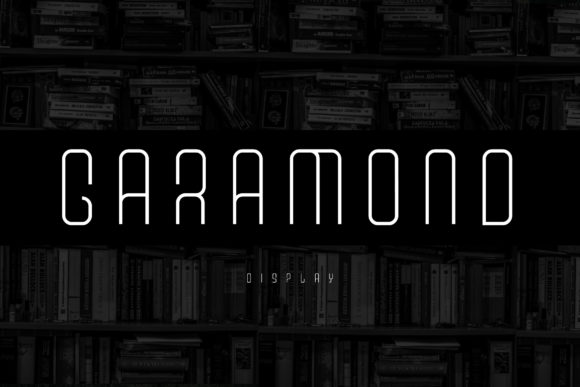 Garamond: A Cool, Thin Lettered Modern Display Font