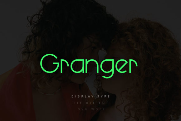 Granger: A Minimal Display Font for Bold Campaigns