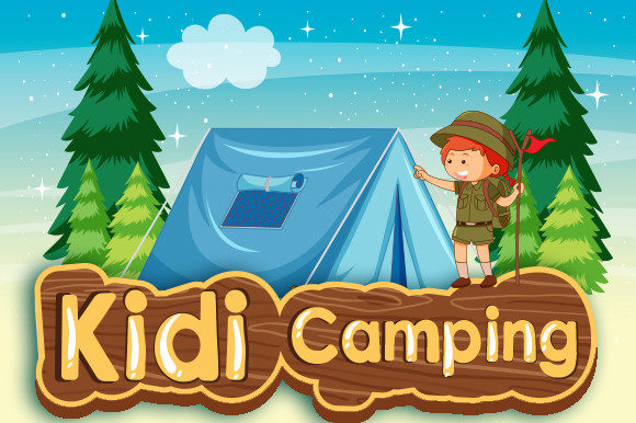 Kidi Camping: A Fun and Friendly Font for Crafters