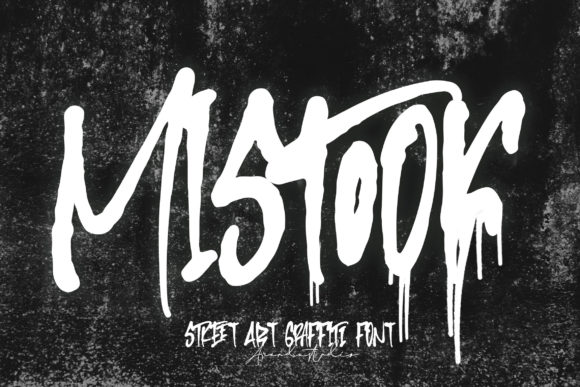 Mistook: A Bold and Playful Display Typeface