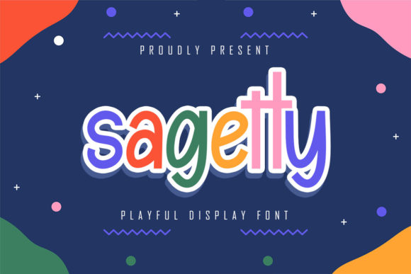 Sagetty: A Playful Display Font for Creative Web Design