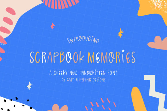 Scrapbook Memories: A Charming Font for Creative Makers