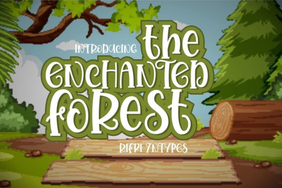 The Enchanted Forest: A Magical Display Font for Marketers